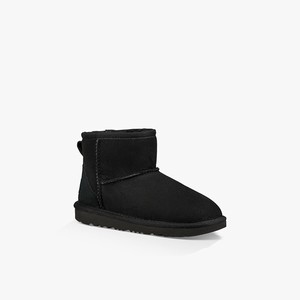 Ugg Classic II Mini Kids Classic Boots Black (9372JYQNZ)